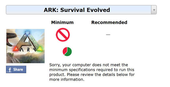 Ark Survival Evolvedプレイできますか 必要スペックはどれくらいですか