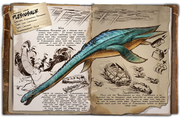 Plesiosaurs プレシオサウルス 攻略図鑑 Ark Survival Evolved